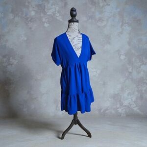 SHEIN Royal Blue Mini‎ Dress